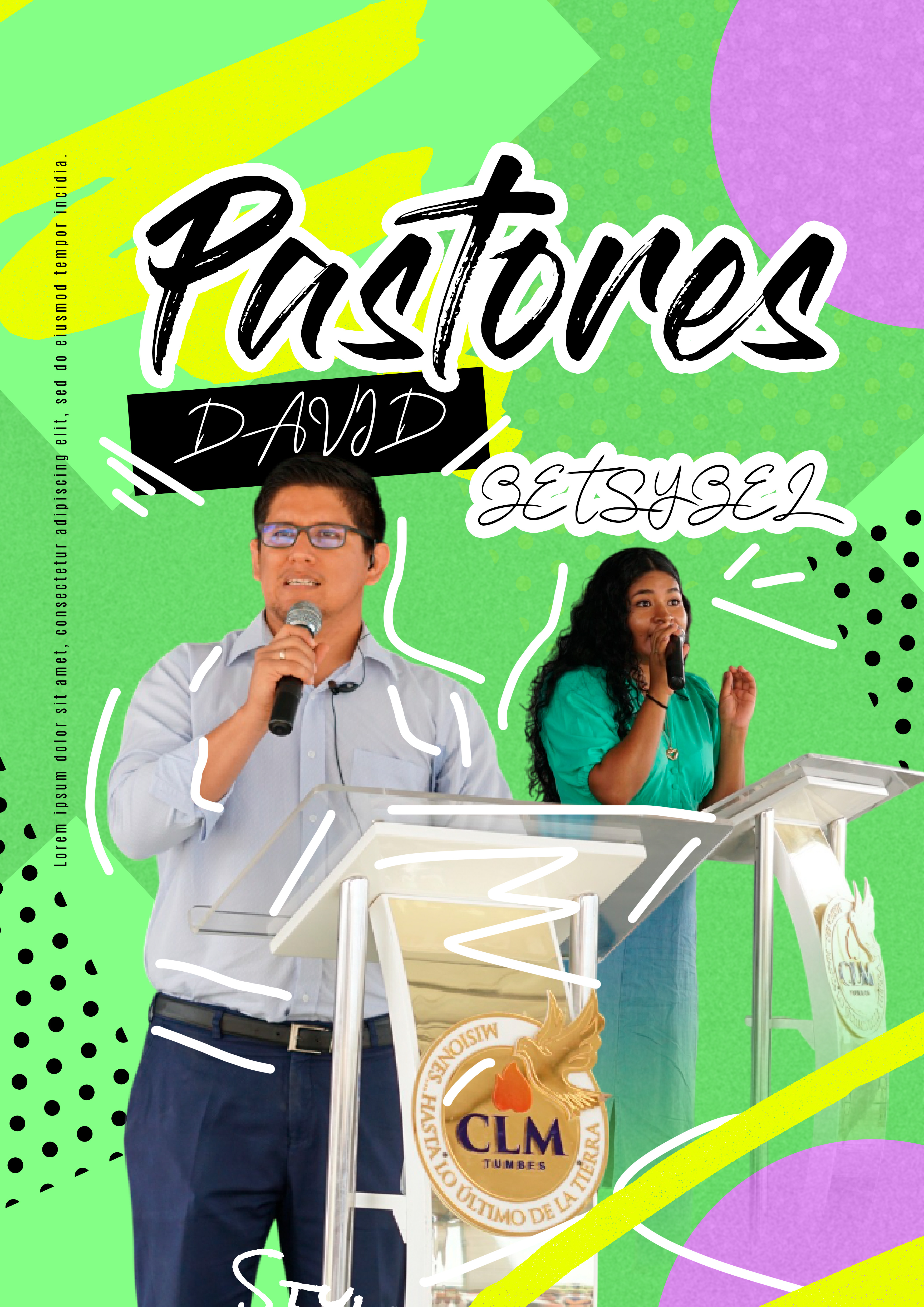 Pastores David y Betsybel Boulangger